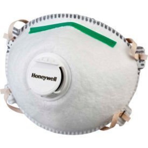 Honeywell North Honeywell SAF-T-FIT-PLUS N1125 Particulate Respirator With Valve, N95, Nose Seal, M/L, 1 Box 14110394